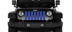 Solid Blue Grille Insert