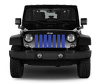 Solid Blue Grille Insert