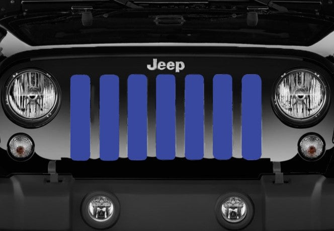 Solid Blue Grille Insert