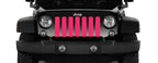 Solid Bright Pink Grille Insert