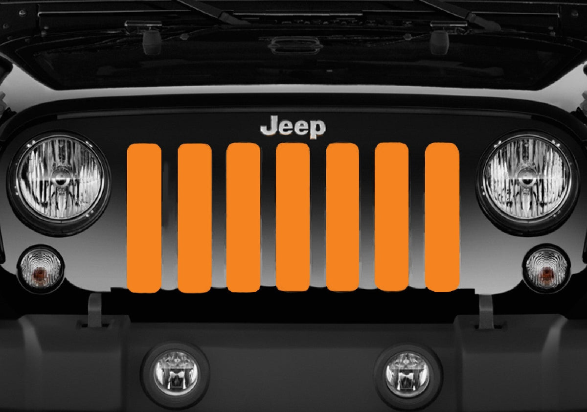Solid Orange TN Grille Insert
