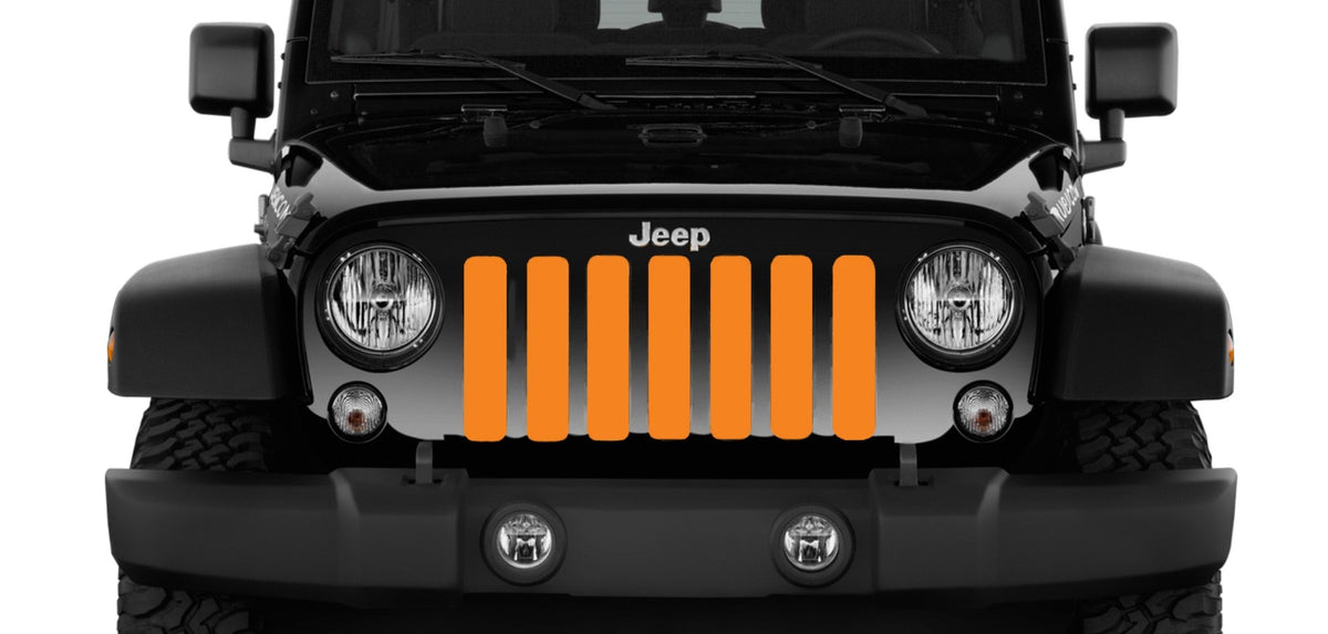 Solid Orange TN Grille Insert