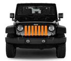 Solid Orange TN Grille Insert