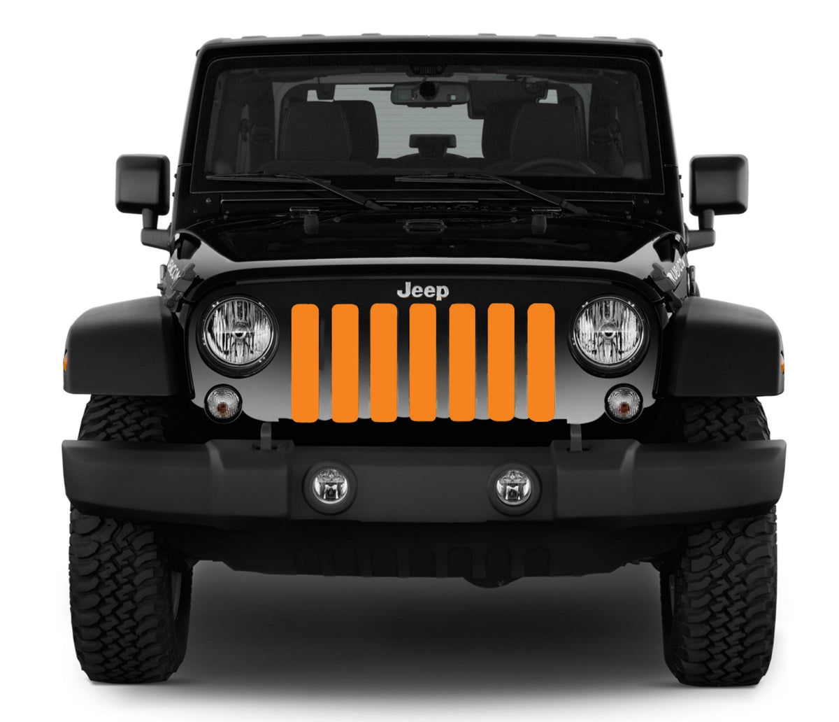 Solid Orange TN Grille Insert