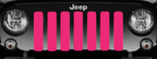 Solid Pink Grille Insert