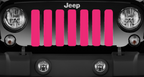 Solid Pink Grille Insert