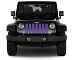Solid Purple Grille Insert