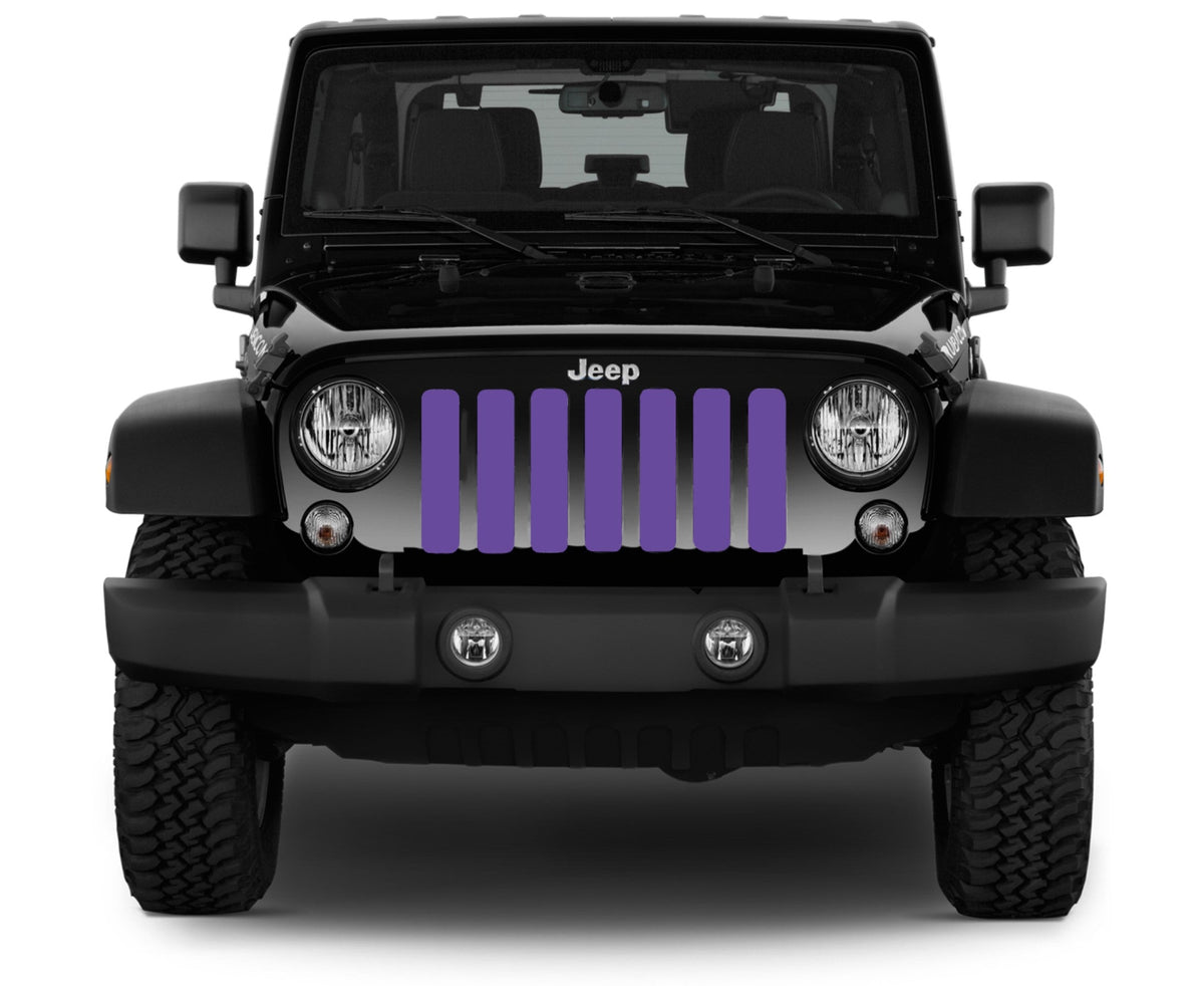 Solid Purple Grille Insert