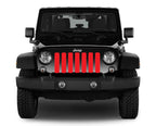 Solid Red Grille Insert