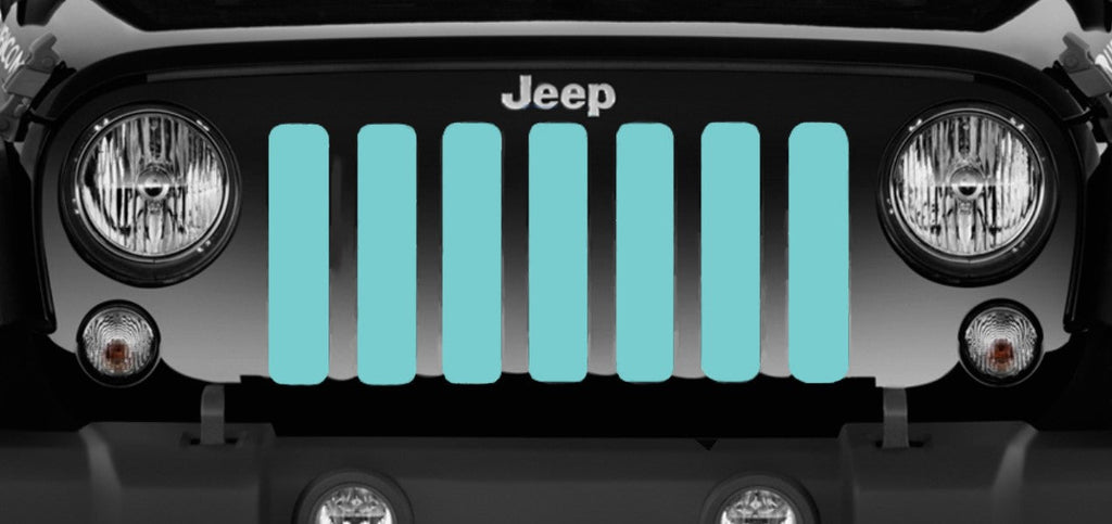 Solid Teal Grille Insert