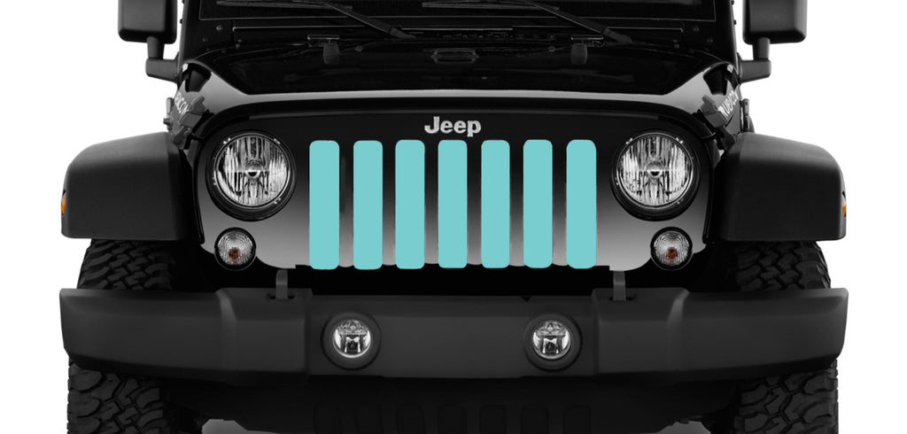 Solid Teal Grille Insert