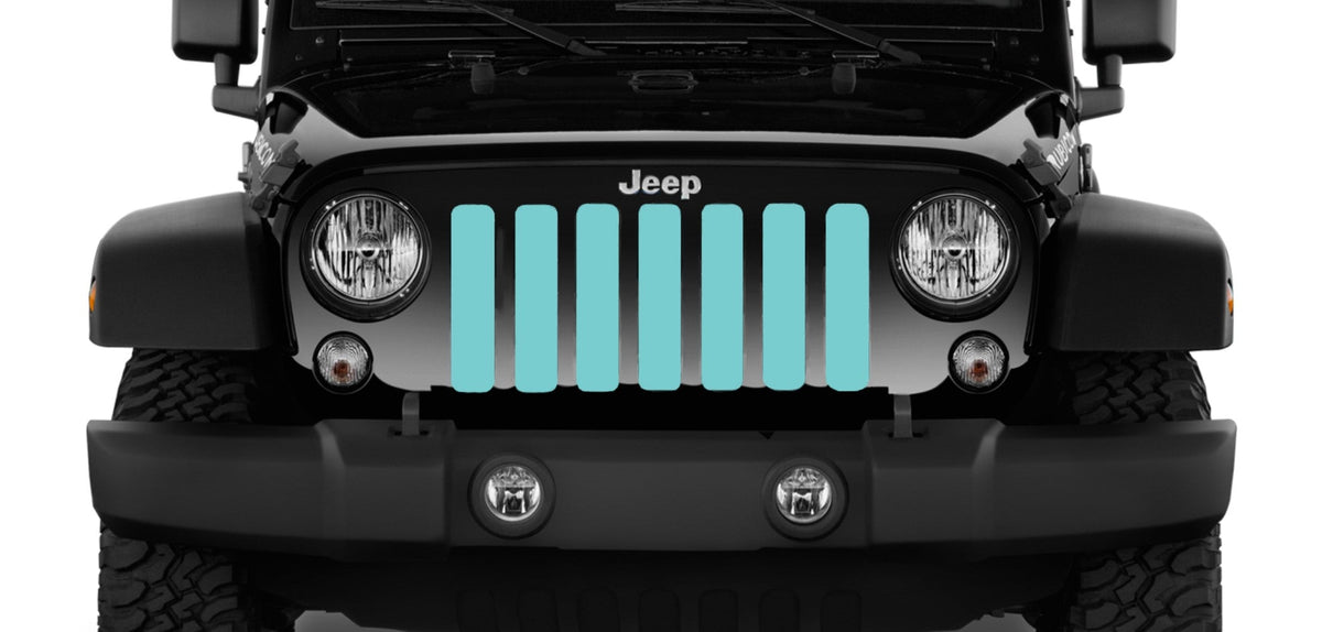 Solid Teal Grille Insert