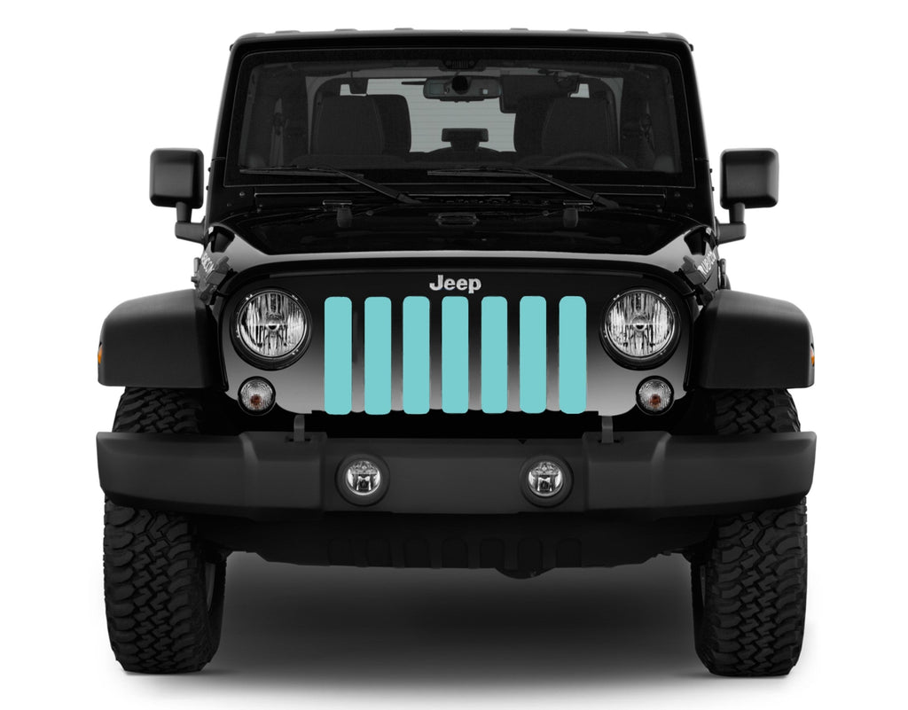 Solid Teal Grille Insert