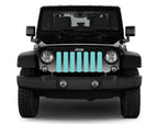 Solid Teal Grille Insert
