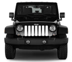 Solid White Grille Insert