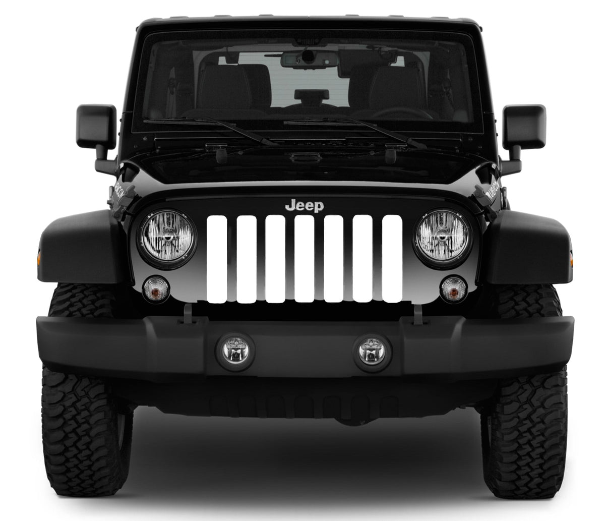 Solid White Grille Insert