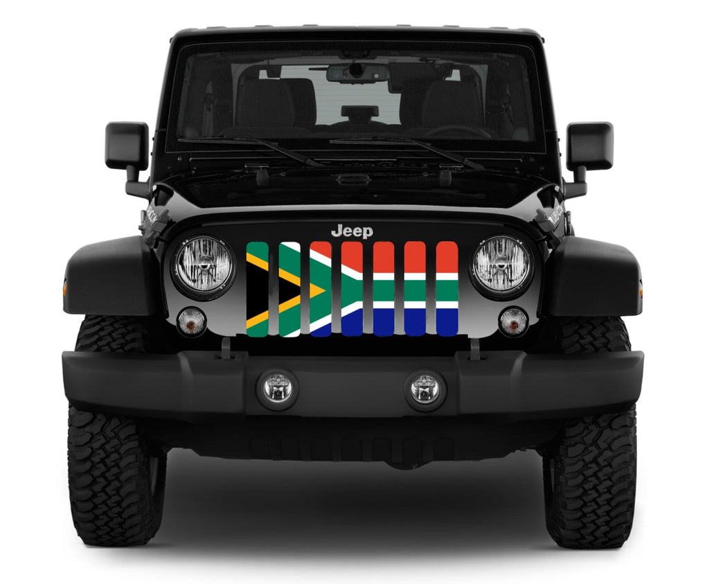 South Africa Flag Grille Insert