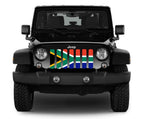 South Africa Flag Grille Insert