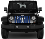 South Carolina State Flag Grille Insert