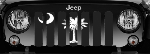 South Carolina Tactical State Flag Grille Insert