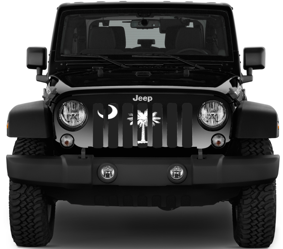 South Carolina Tactical State Flag Grille Insert