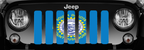 South Dakota State Flag Grille Insert