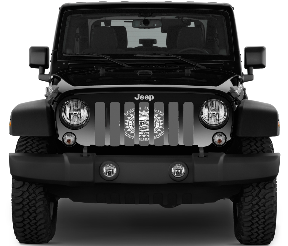 South Dakota Tactical State Flag Grille Insert