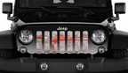 Splatter Paint Red Grille Insert