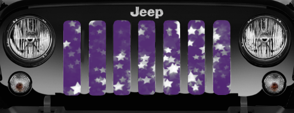 Starry Night Purple Grille Insert
