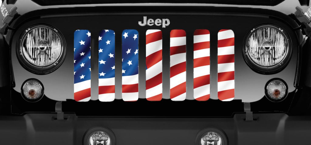 Steadfast American Flag Grille Insert