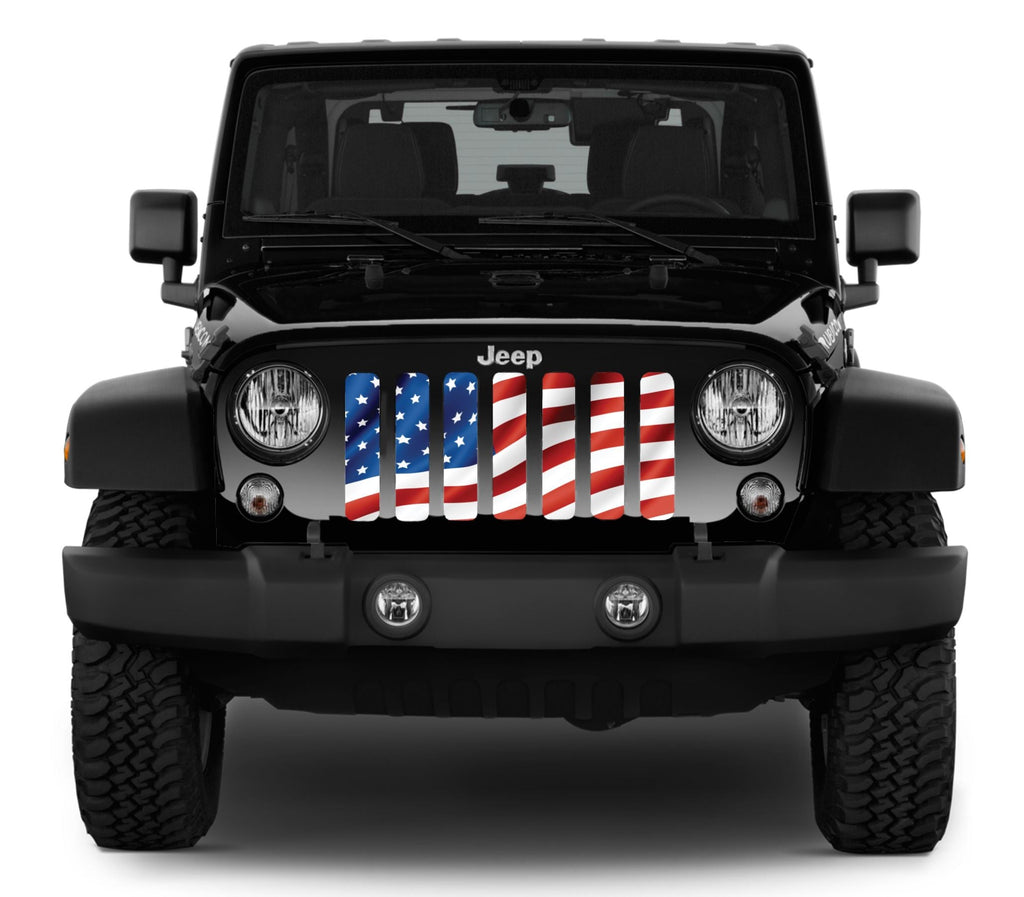 Steadfast American Flag Grille Insert