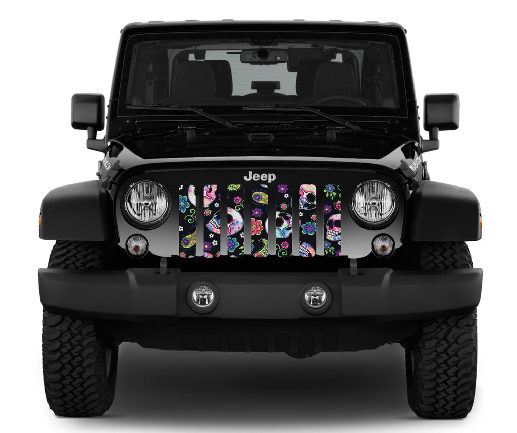 Sugar Skull Celebration Grille Insert