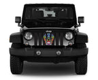 Platinum Sugar Skull Rainbow Grille Insert