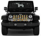 Sunflower Cow Print Grille Insert