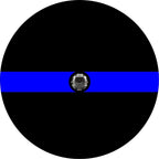Thin Blue Line Spare Tire Cover