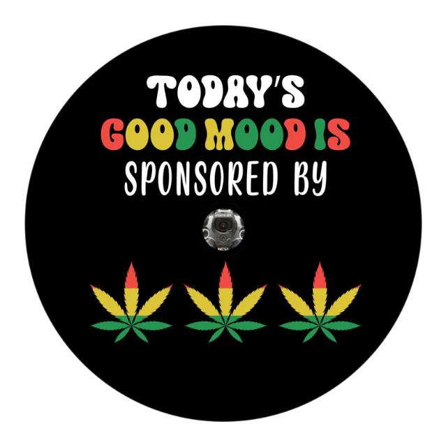 Today's Good Mood Rasta Inspired Spare Tire Cover