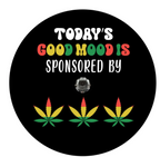 Today's Good Mood Rasta Inspired Spare Tire Cover