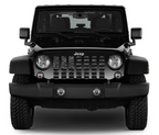Tactical American Flag Digital Camo Grille Insert
