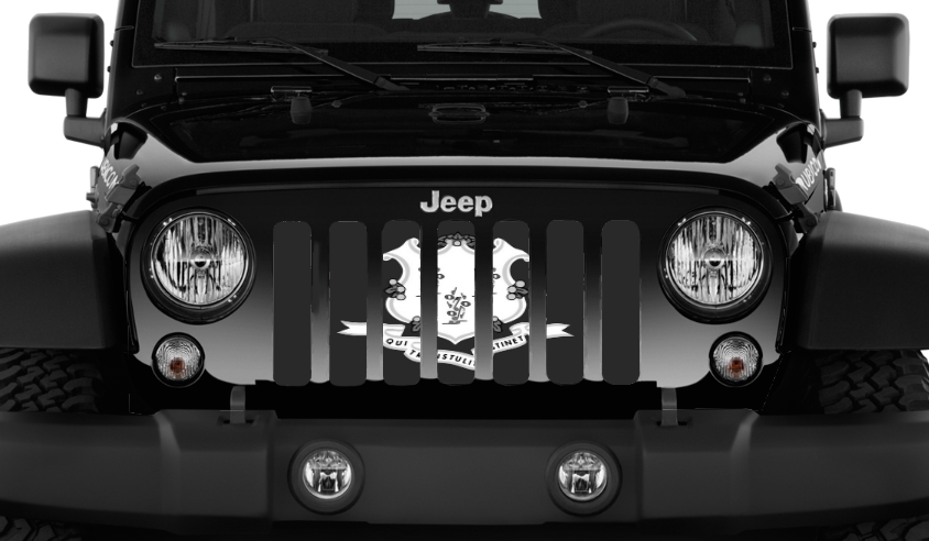 Connecticut Tactical State Flag Grille Insert