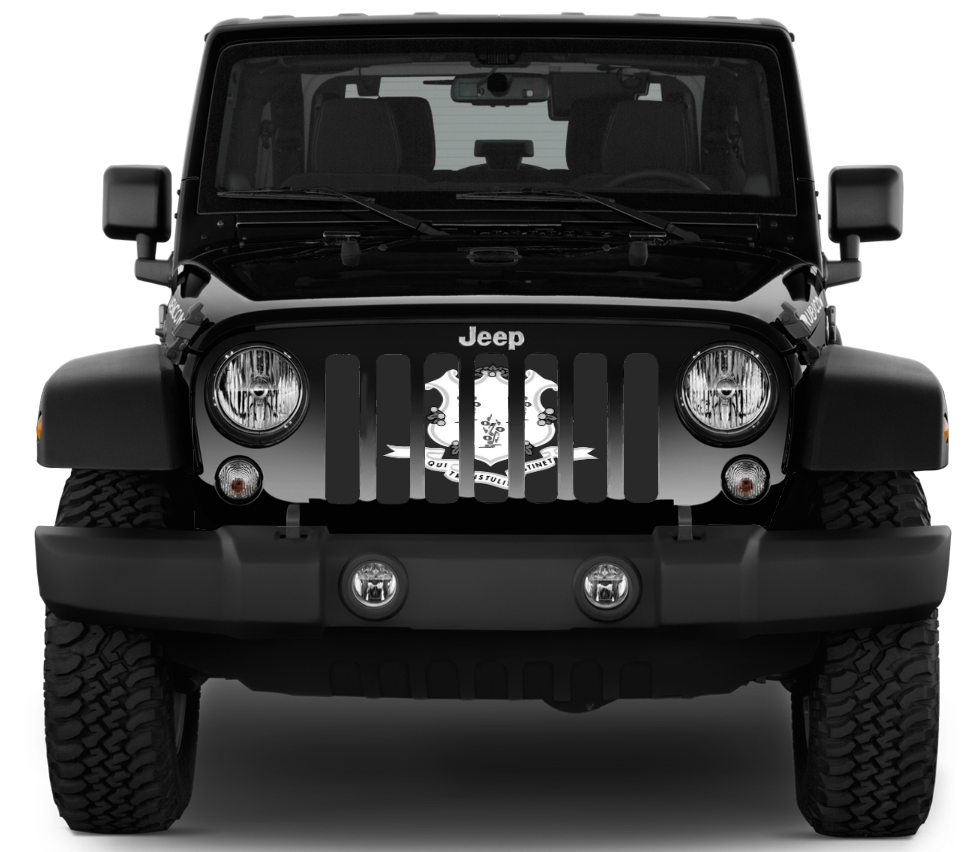 Connecticut Tactical State Flag Grille Insert