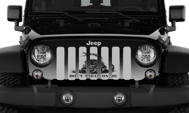 Tactical Gadsden Flag - Don't Tread On Me Grille Insert
