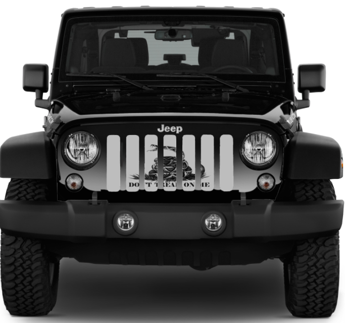 Tactical Gadsden Flag - Don't Tread On Me Grille Insert
