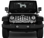 Arkansas Grunge Tactical State Flag Grille Insert