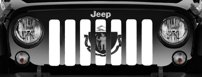 Massachusetts Tactical State Flag Grille Insert