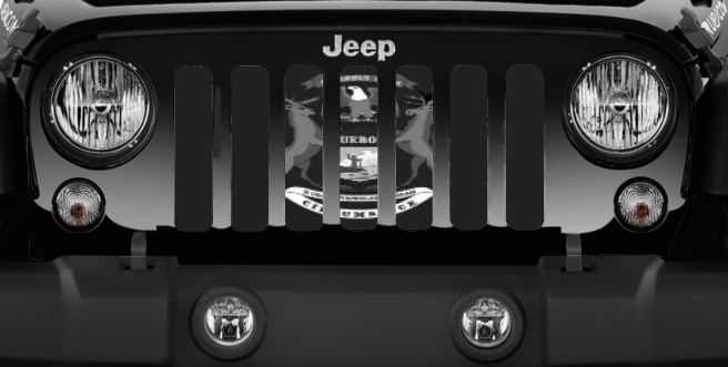 Michigan Tactical State Flag Grille Insert