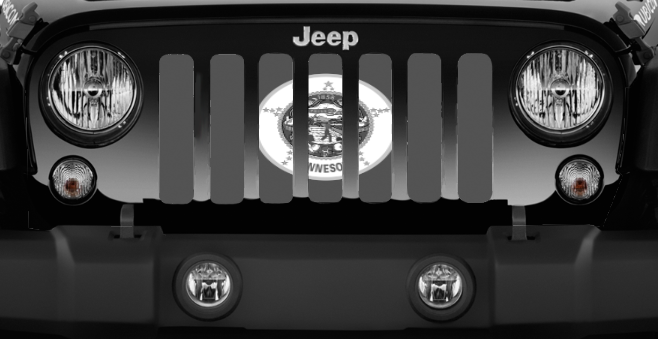 Minnesota Tactical State Flag Grille Insert