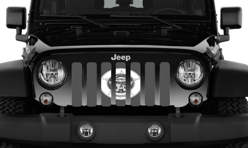 Minnesota Tactical State Flag Grille Insert
