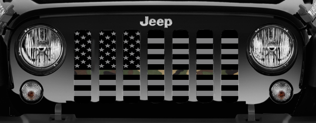 Tactical Woodland Stripe Grille Insert