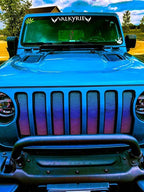 Teal Ombre Grille Insert
