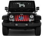 Tennessee Grunge State Flag Grille Insert
